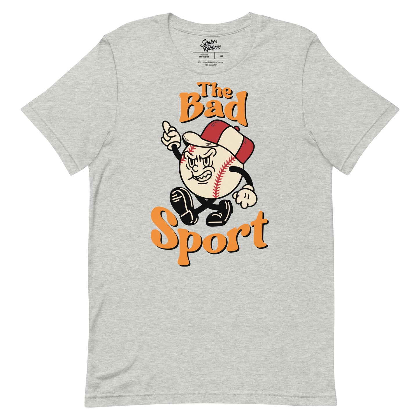 Baseball The Bad Sport Unisex Retail Fit T-Shirt