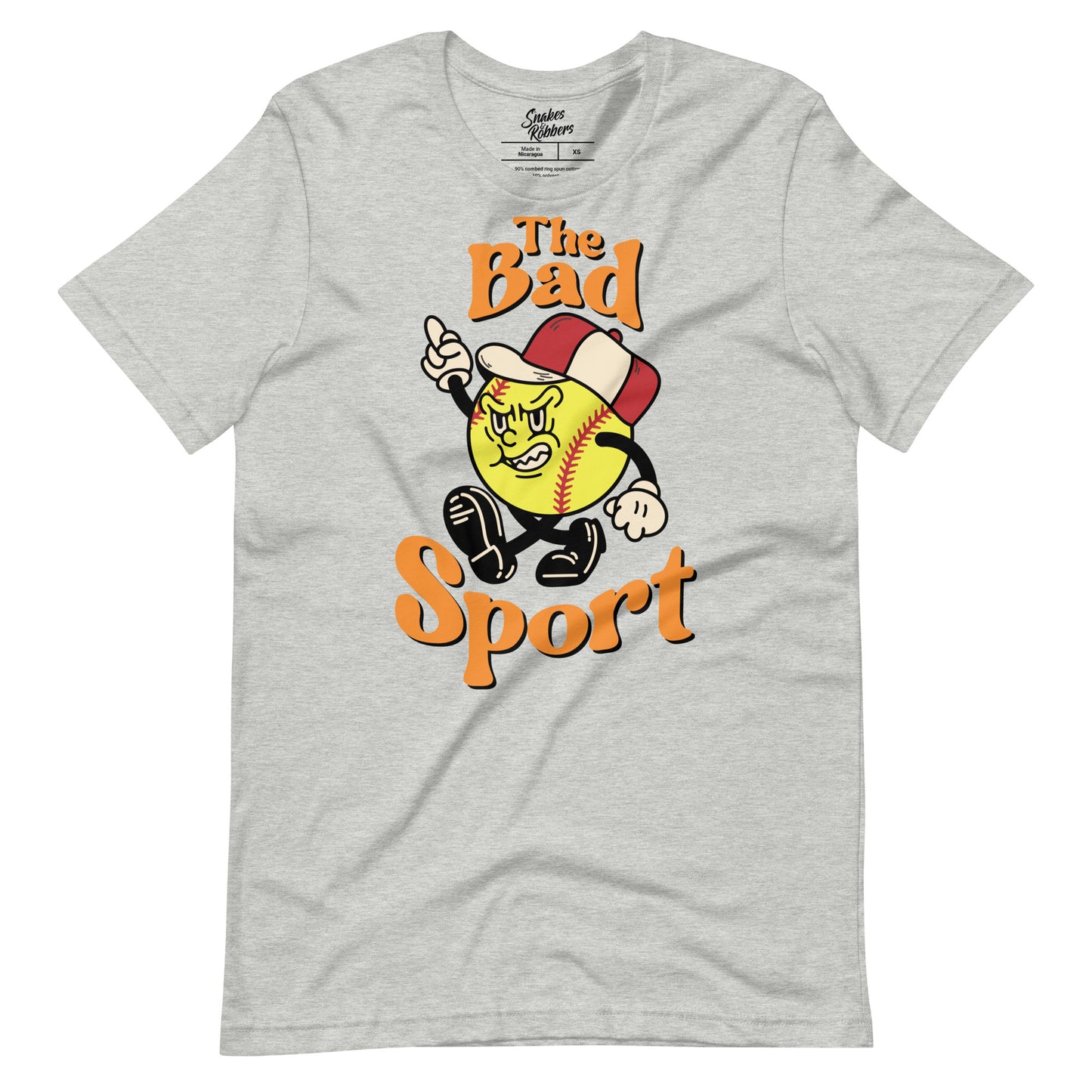 Softball The Bad Sport Unisex Retail Fit T-Shirt