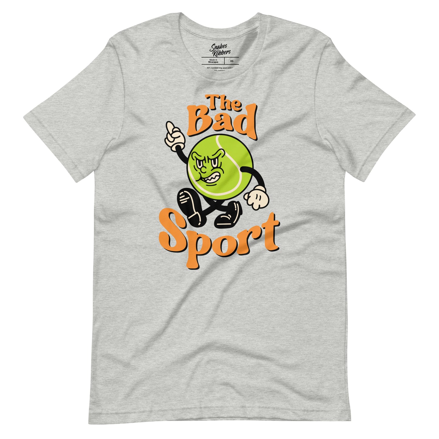 Tennis The Bad Sport Unisex Retail Fit T-Shirt