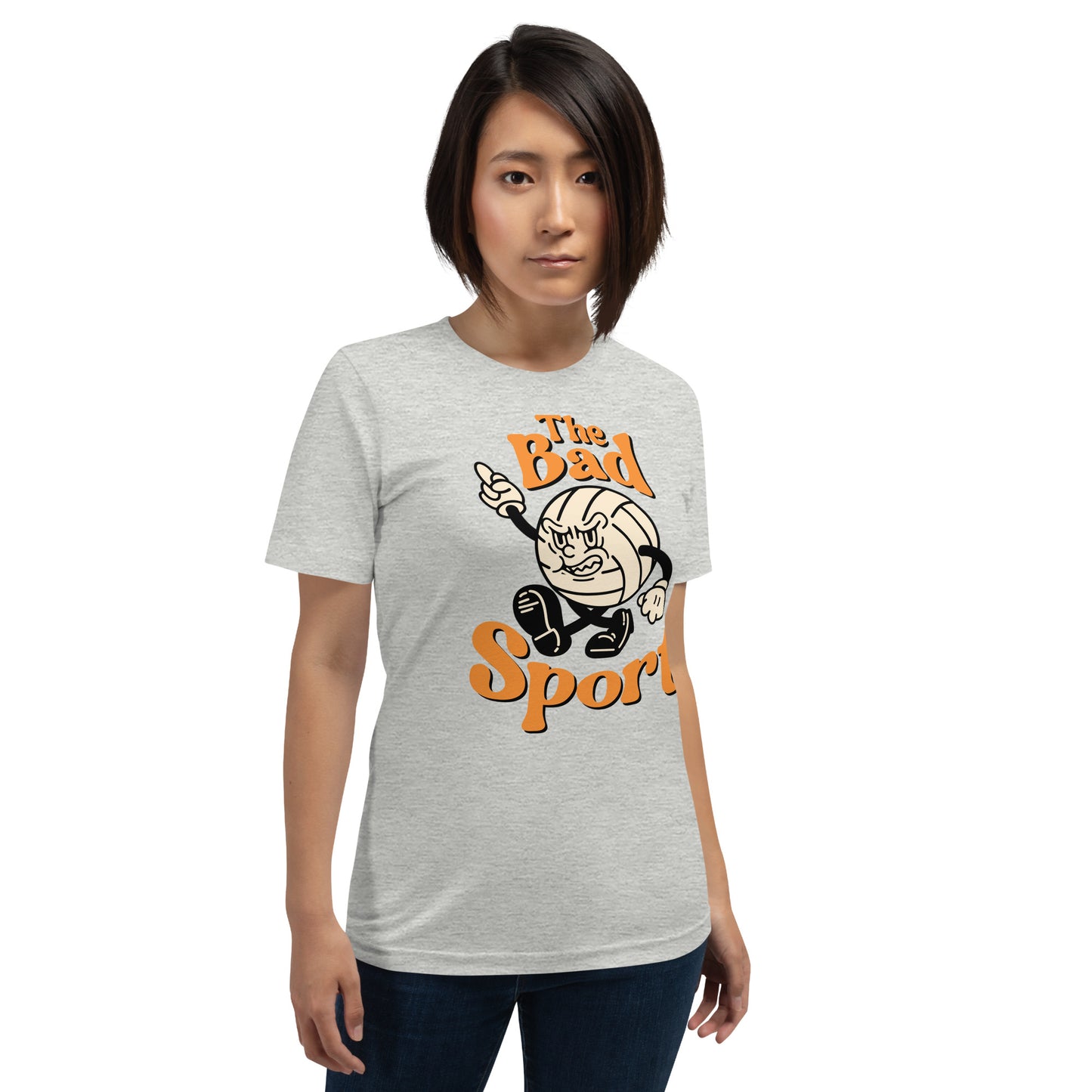 Volleyball The Bad Sport Unisex Retail Fit T-Shirt