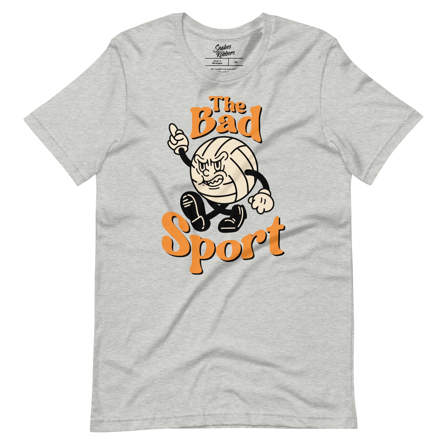 Volleyball The Bad Sport Unisex Retail Fit T-Shirt