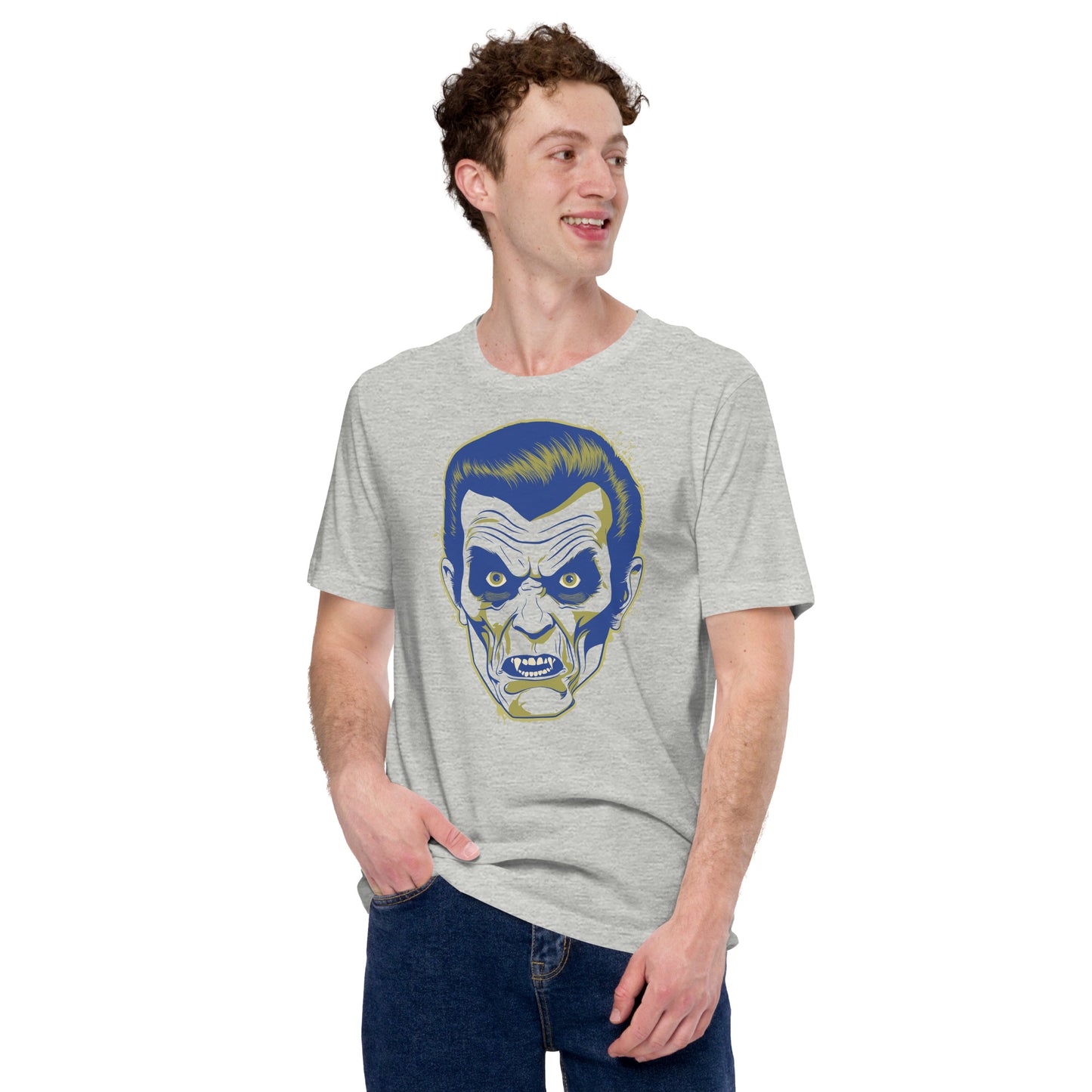 Athletic Heather Dracula Unisex Retail Fit T-shirt