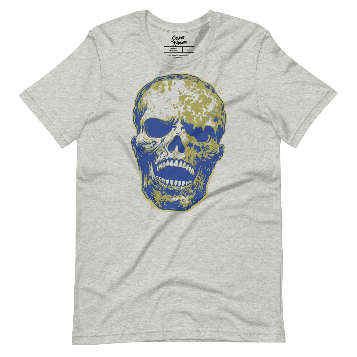 Athletic Heather Skull Unisex Retail Fit T-shirt