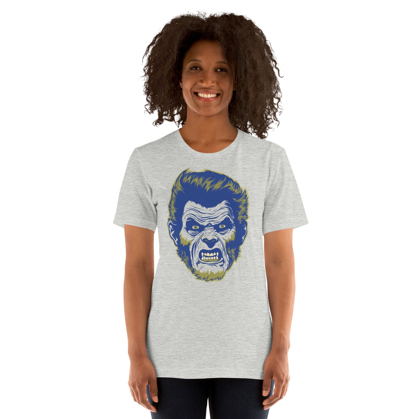 Athletic Heather Wolfman Unisex Retail Fit T-shirt