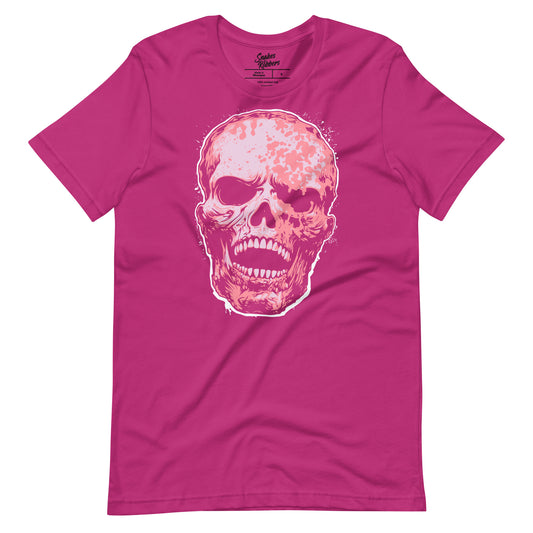 Berry Skull Unisex Retail Fit T-shirt