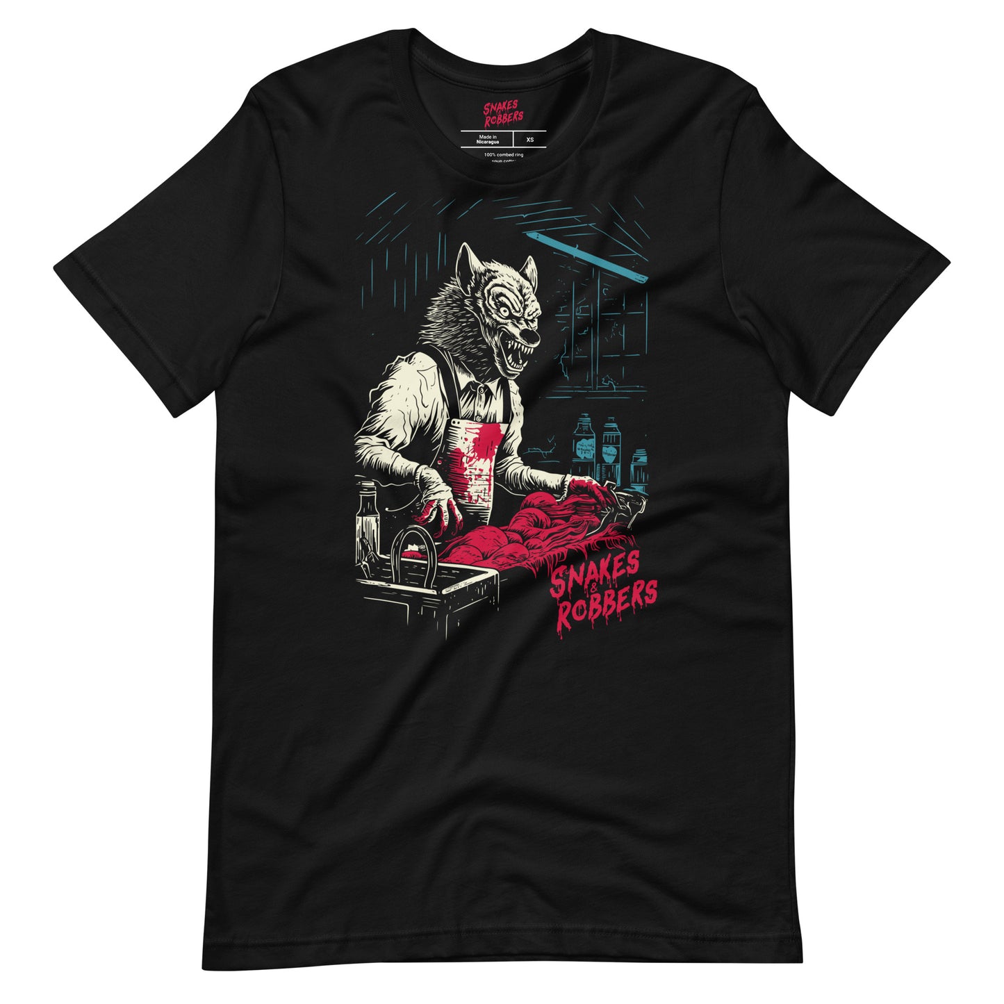 Butcher Shop Werewolf Unisex Retail Fit T-Shirt