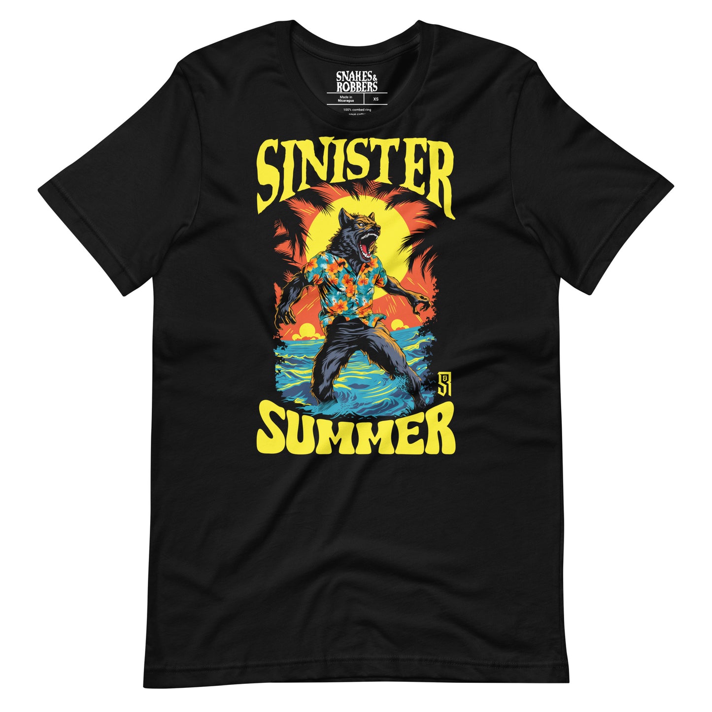 Sinister Summer Werewolf Unisex Retail Fit T-Shirt