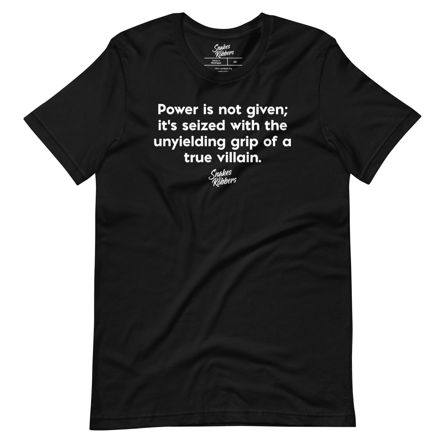 Power is not given Unisex Retail Fit T-Shirt