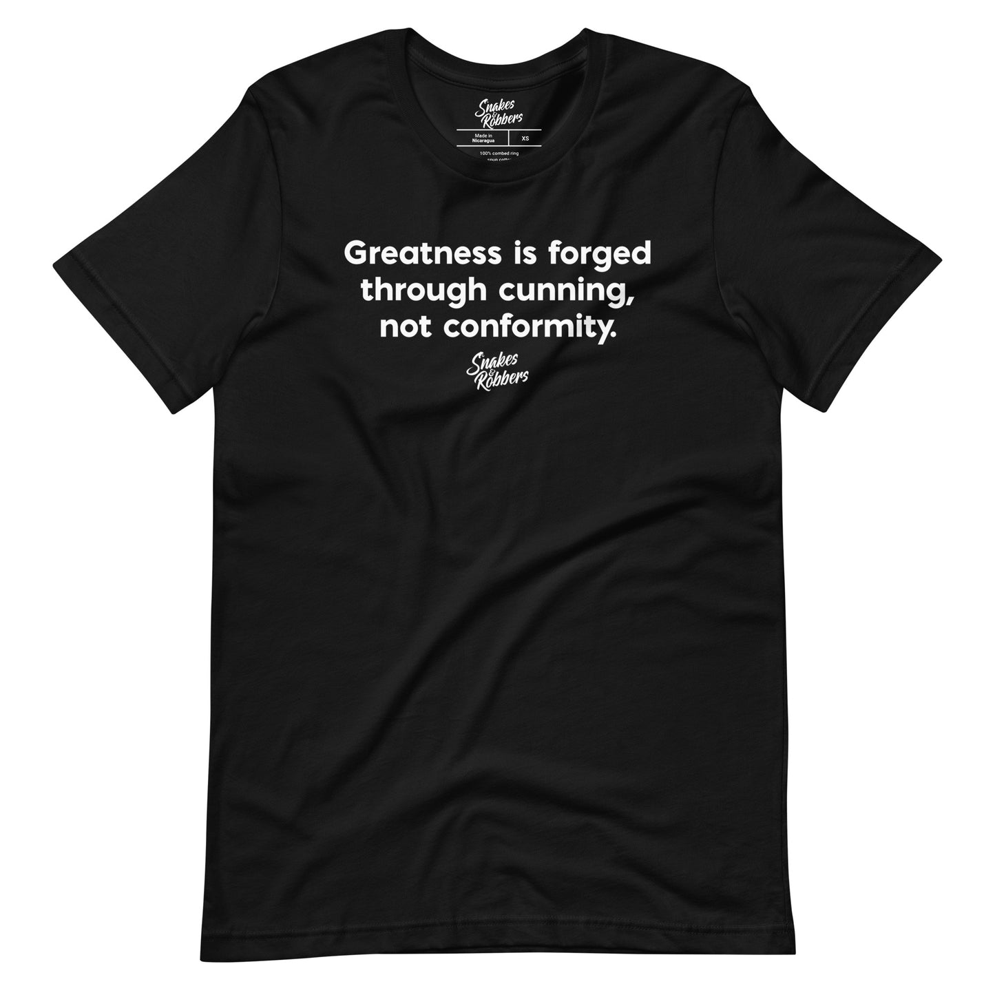 Greatness is Forged Unisex Retail Fit T-Shirt