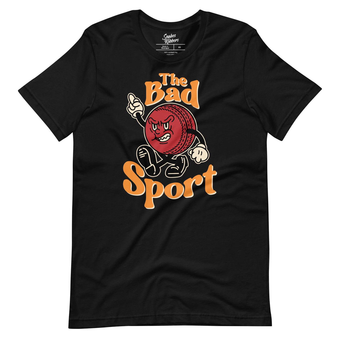 Cricket The Bad Sport Unisex Retail Fit T-Shirt