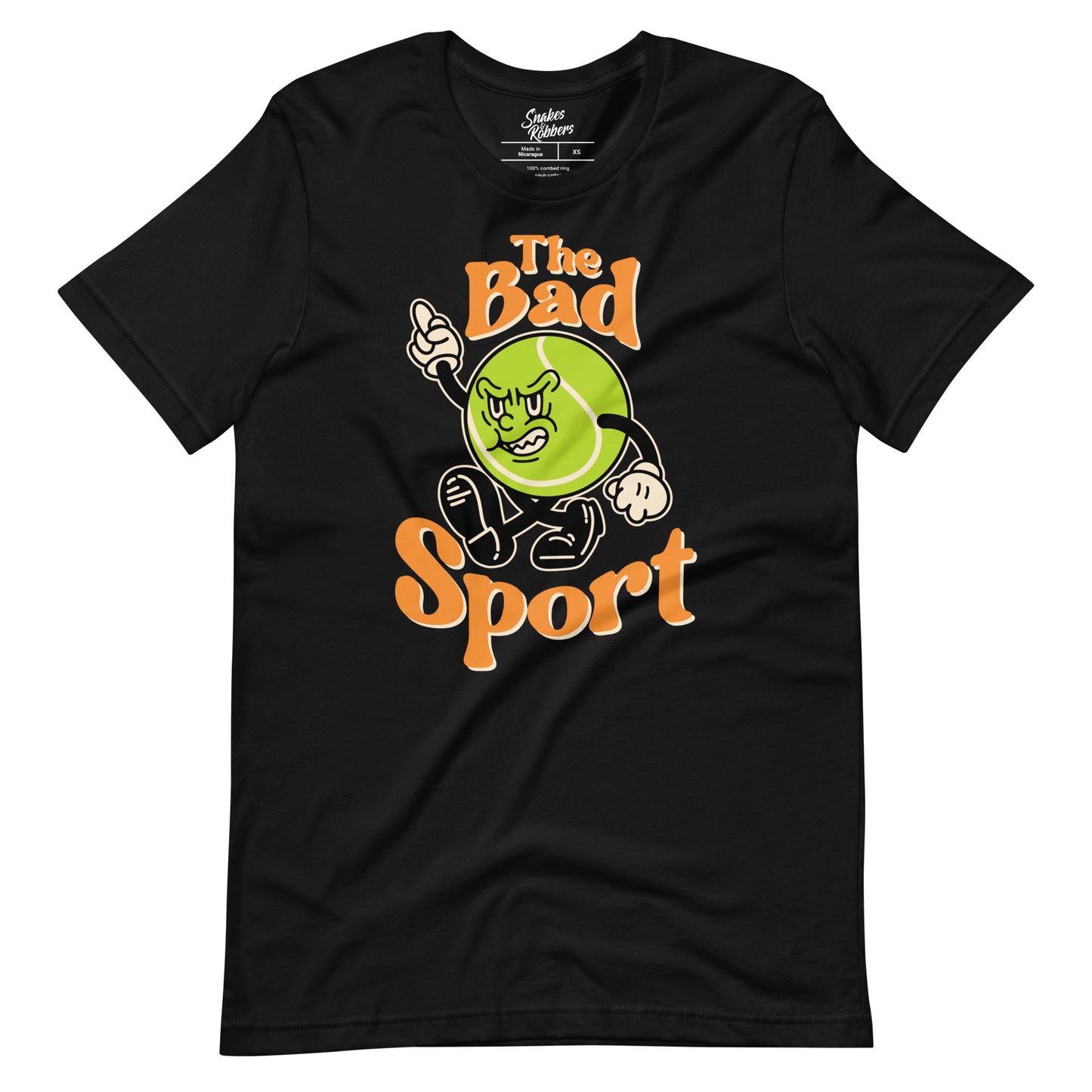 Tennis The Bad Sport Unisex Retail Fit T-Shirt