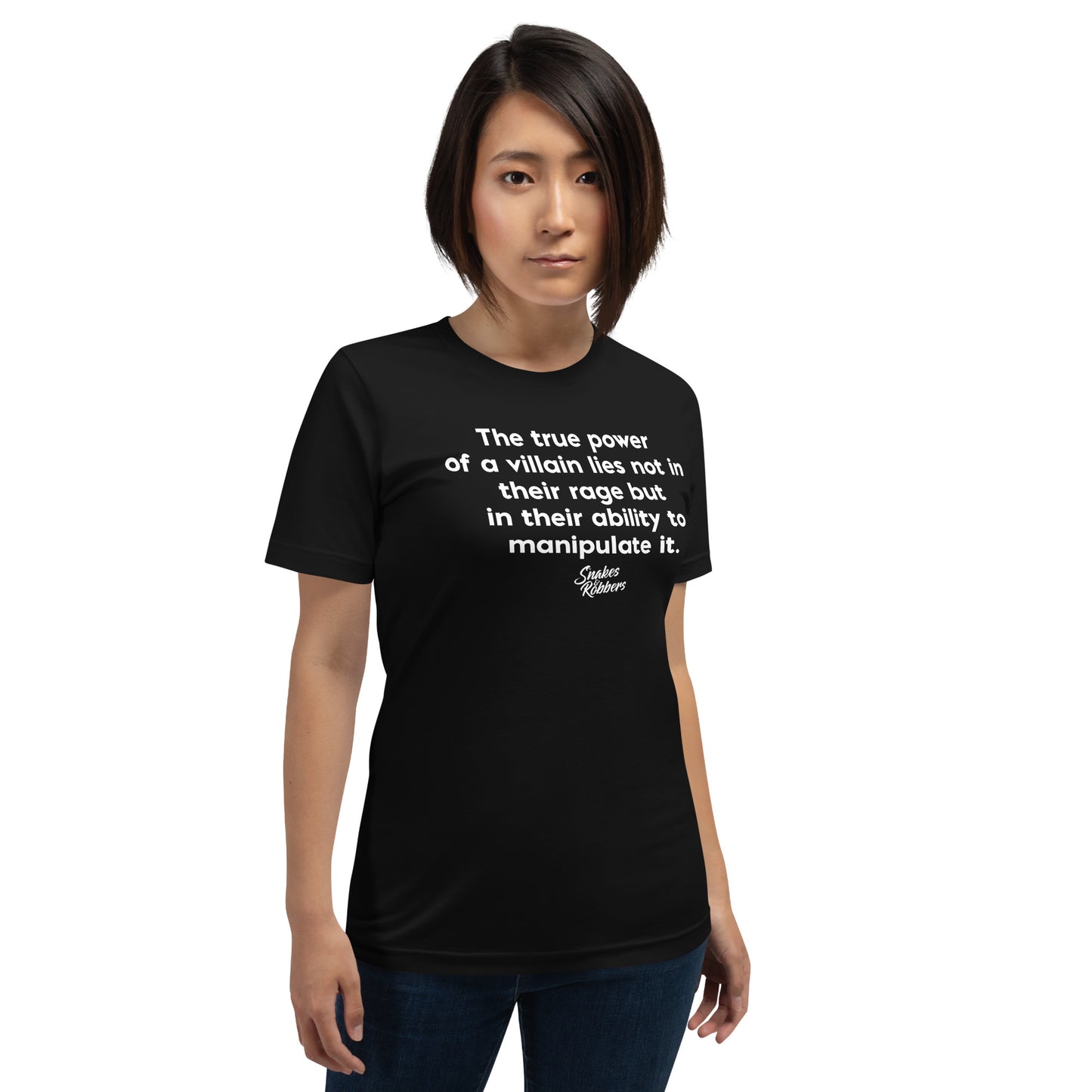 The true power of a villain Unisex Retail Fit T-Shirt