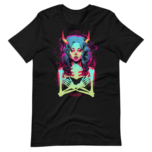 The Warning test print Unisex t-shirt