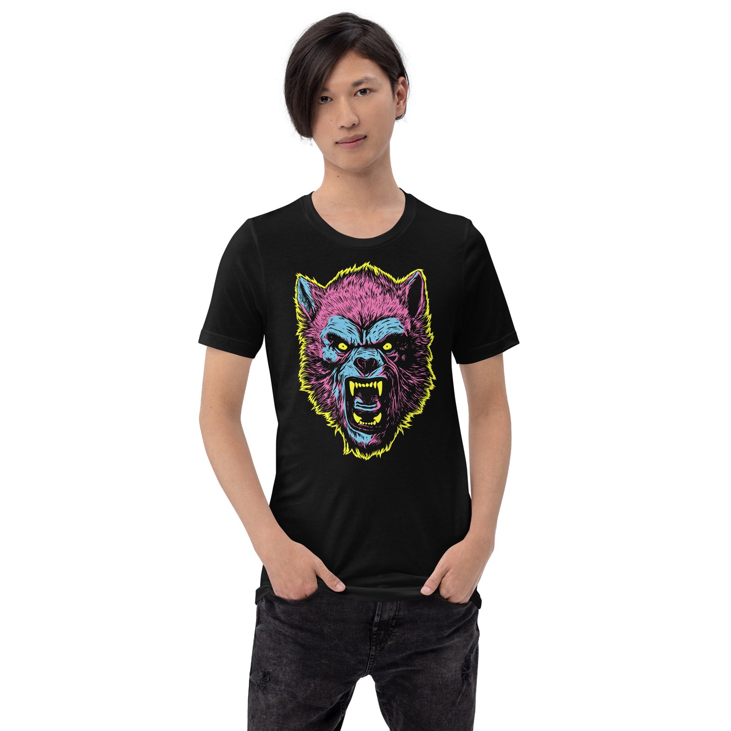 Black Werewolf Unisex Retail Fit T-shirt