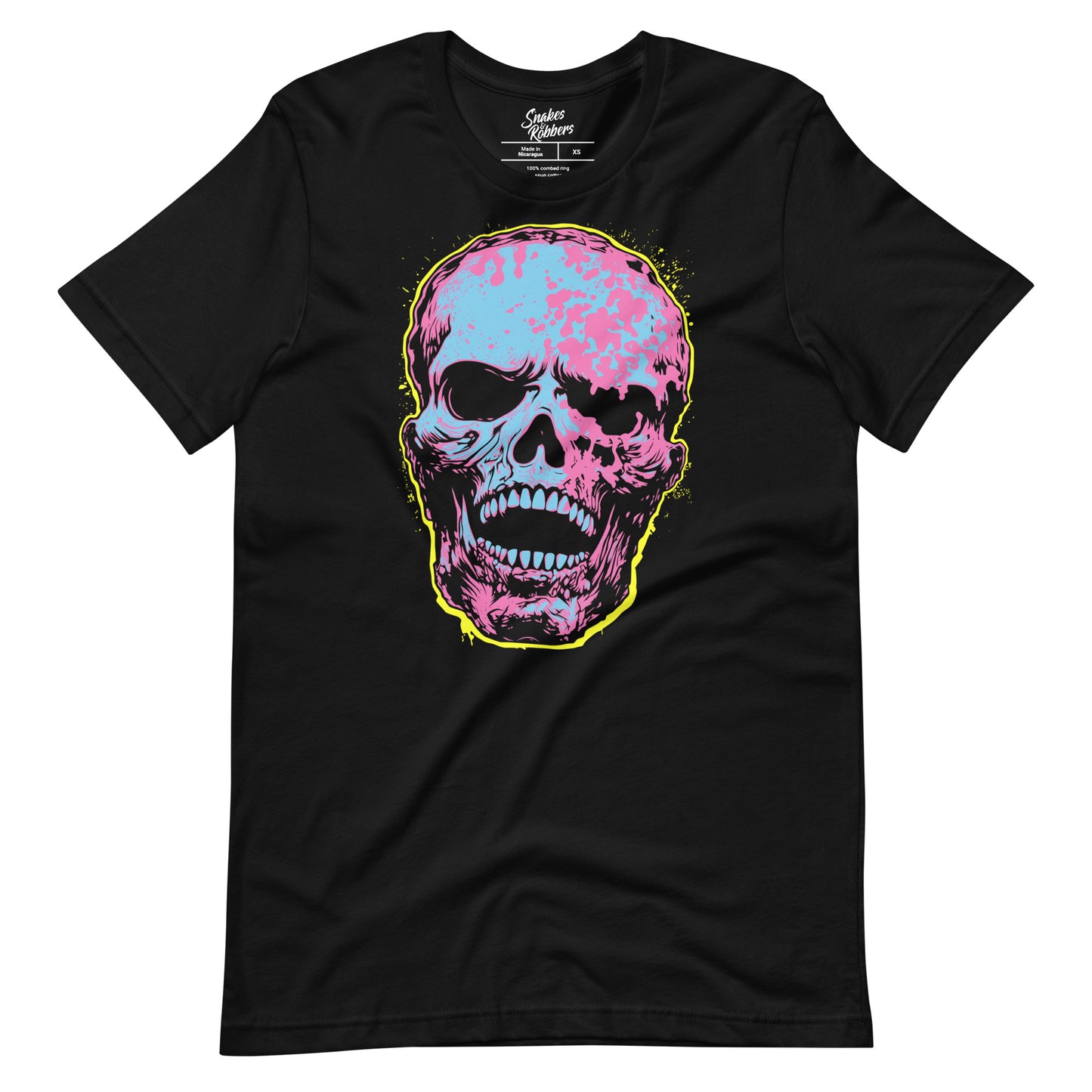 Black Skull Unisex Retail Fit T-shirt