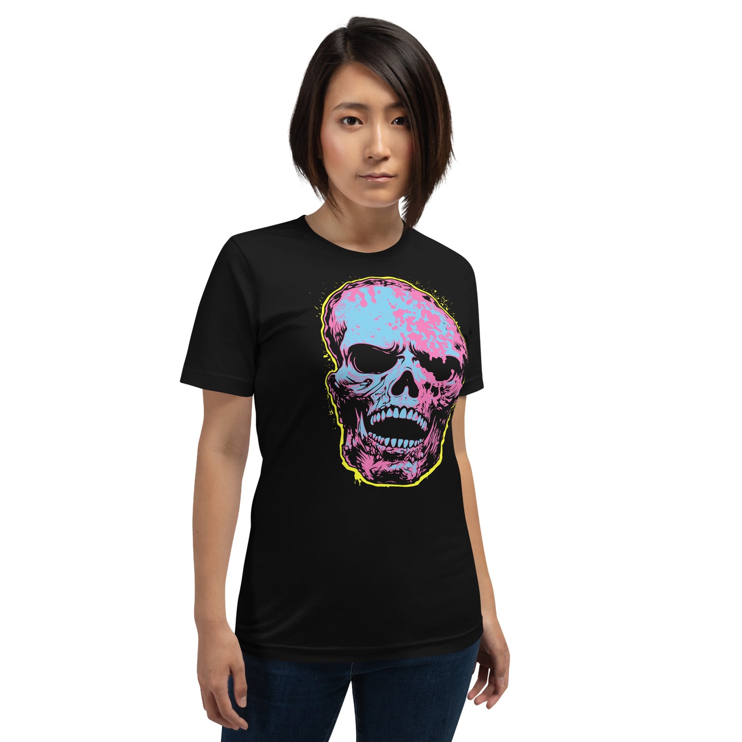 Black Skull Unisex Retail Fit T-shirt