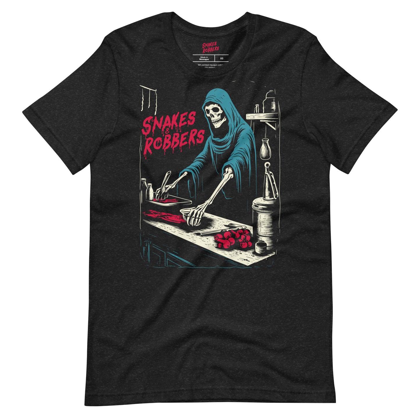 Butcher Shop Grim Reaper Unisex Retail Fit T-Shirt