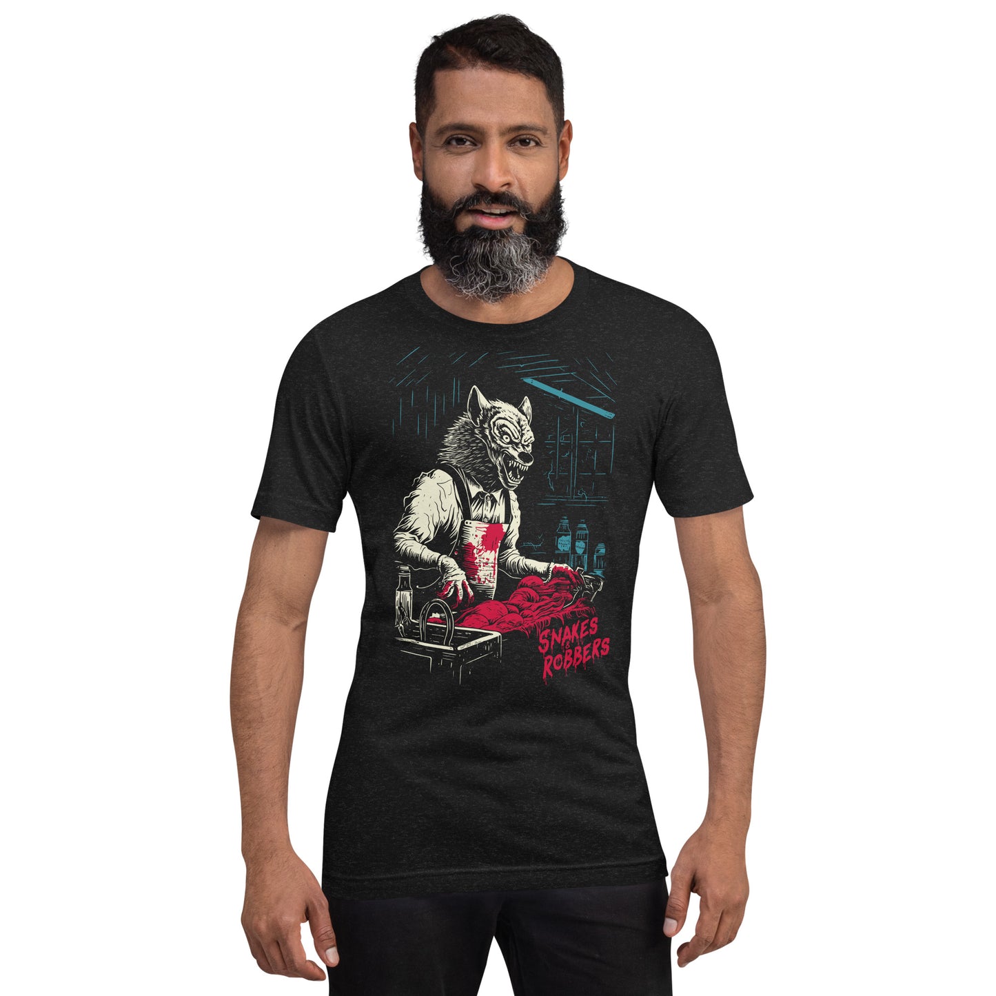 Butcher Shop Werewolf Unisex Retail Fit T-Shirt