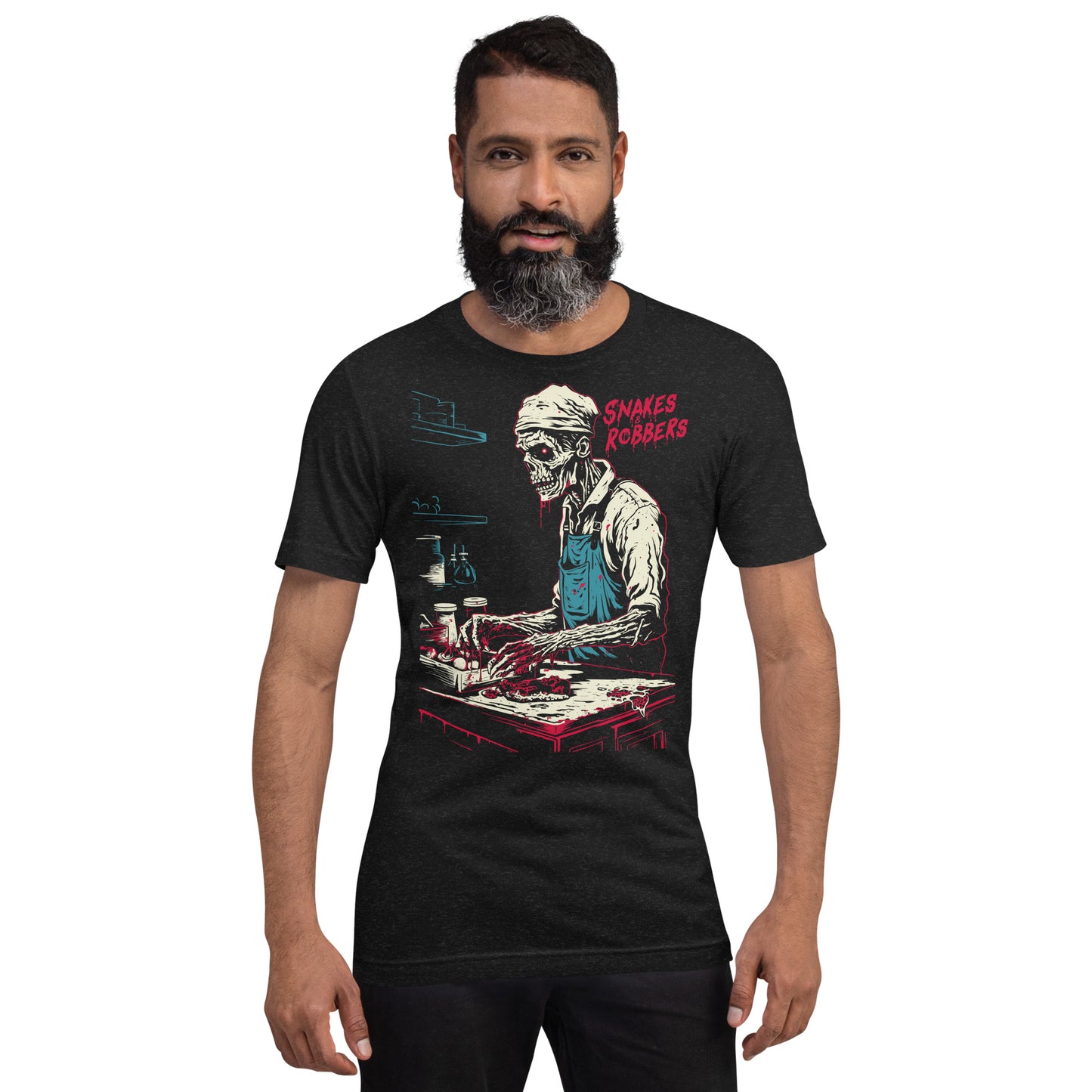 Butcher Shop Zombie Unisex Retail Fit T-Shirt