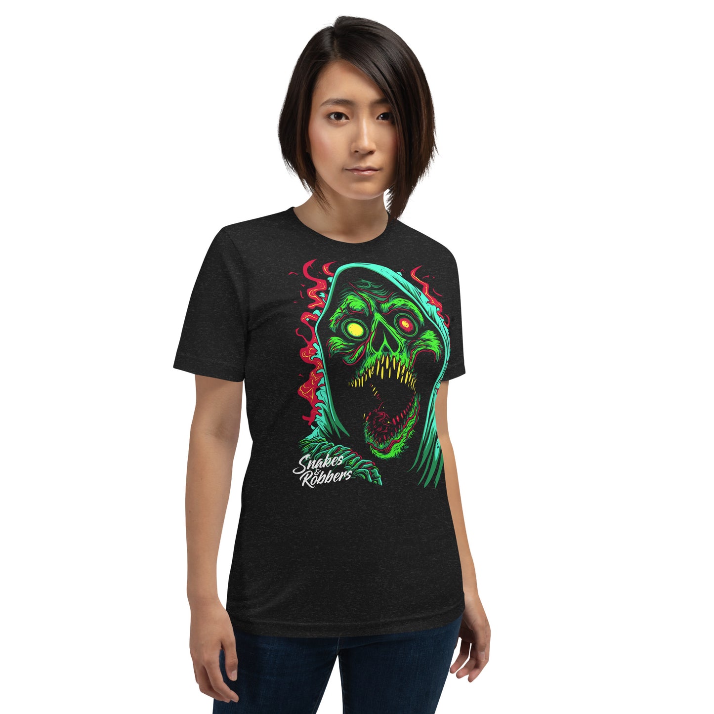 Psychedelic Grim Reaper Unisex Retail Fit T-Shirt