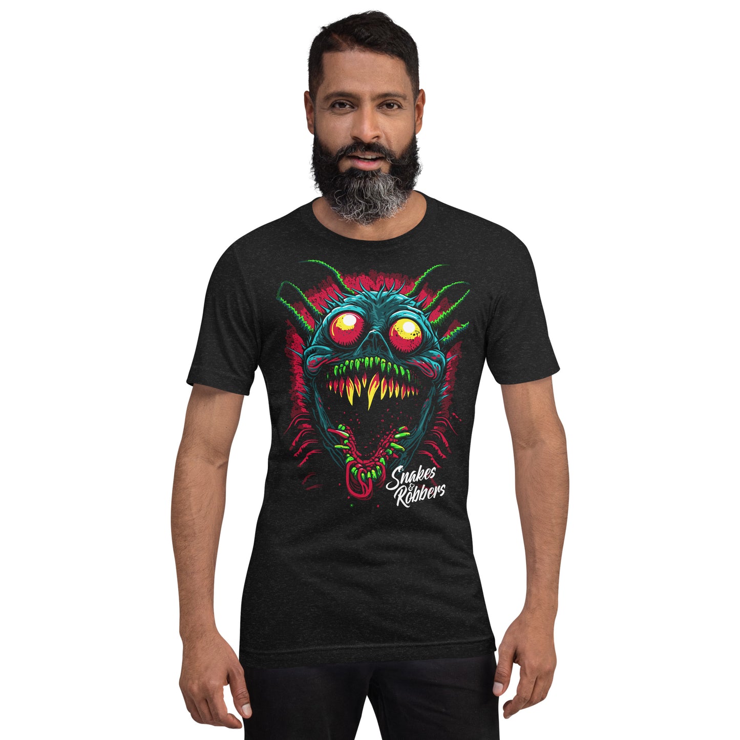 Psychedelic Monster Spider Unisex Retail Fit T-Shirt