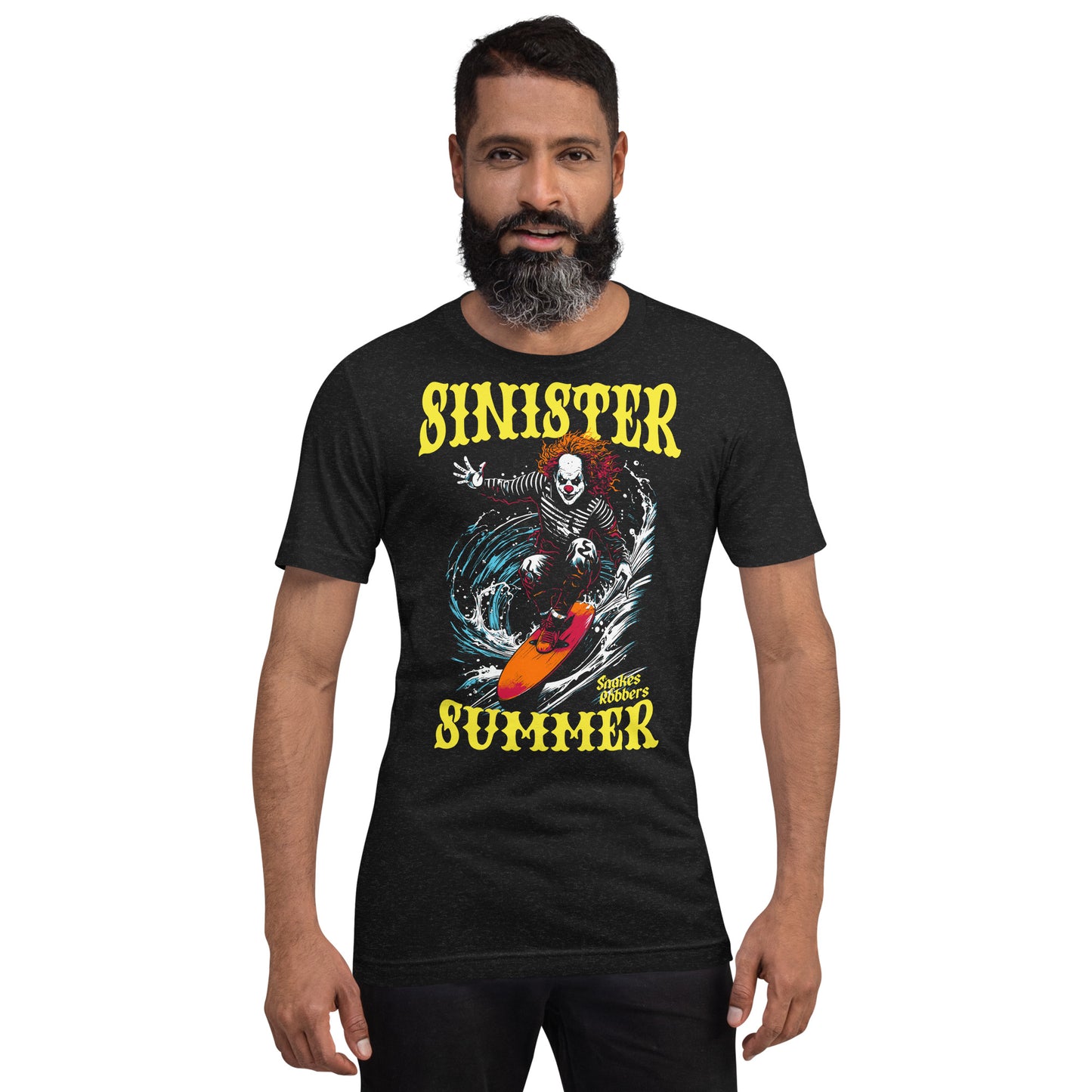 Sinister Summer Clown Unisex Retail Fit T-Shirt