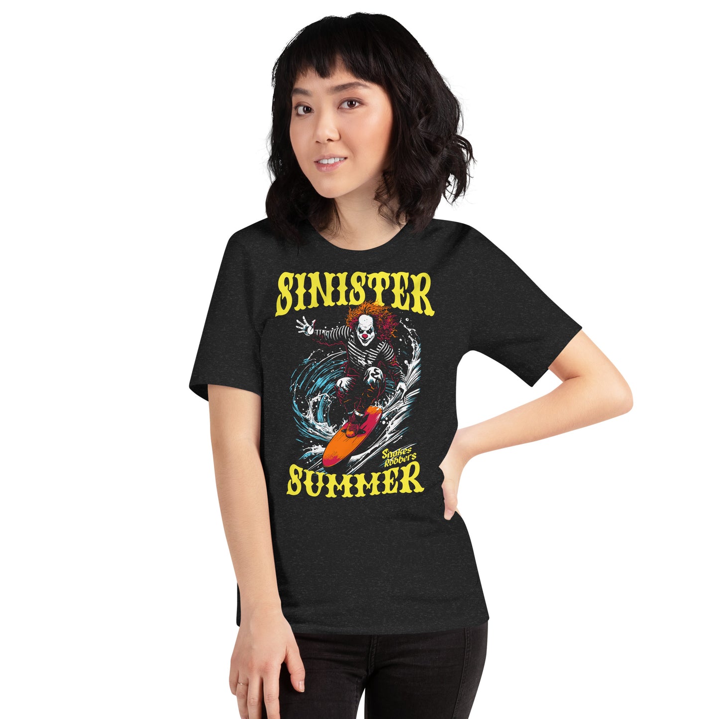 Sinister Summer Clown Unisex Retail Fit T-Shirt