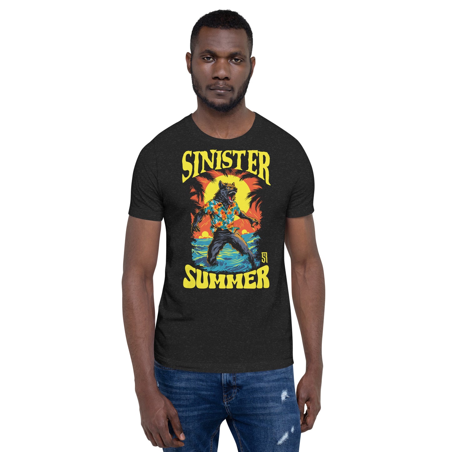 Sinister Summer Werewolf Unisex Retail Fit T-Shirt