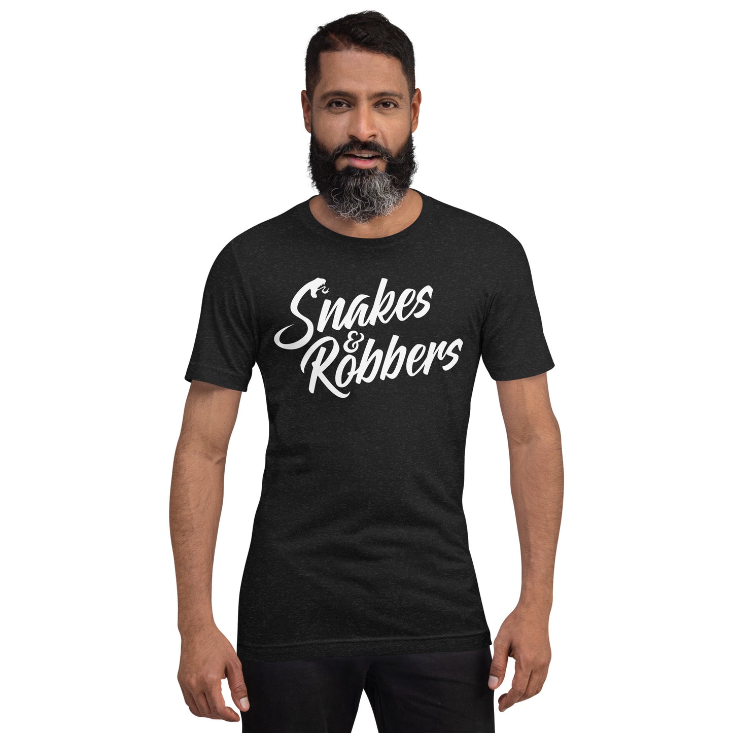 Snakes & Robbers test sample Unisex t-shirt