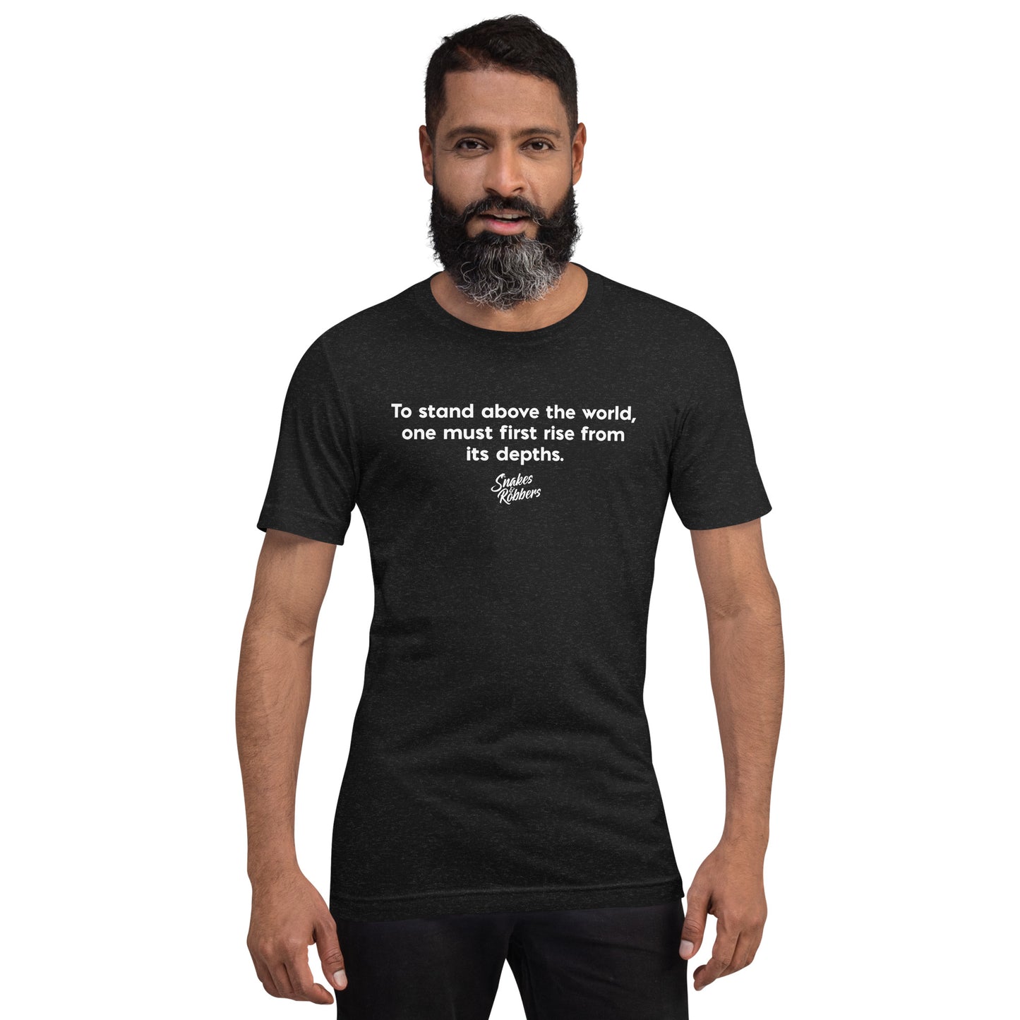 Stand above the World Unisex Retail Fit T-Shirt