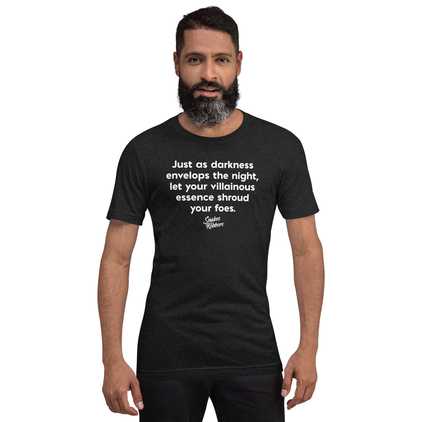 Just as darkness envelops the night Unisex Retail Fit T-Shirt