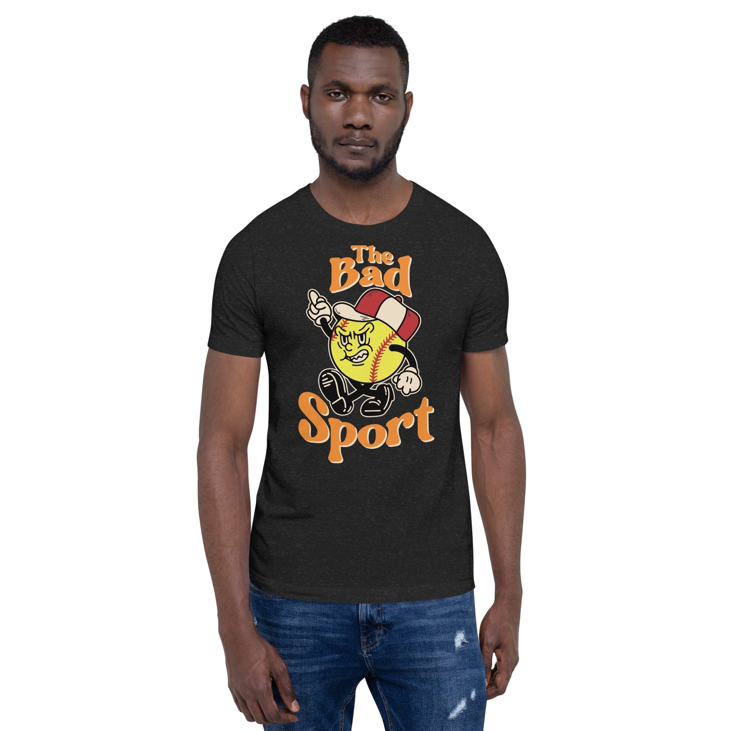 Softball The Bad Sport Unisex Retail Fit T-Shirt