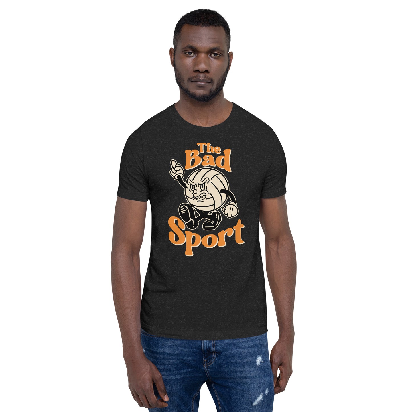 Volleyball The Bad Sport Unisex Retail Fit T-Shirt