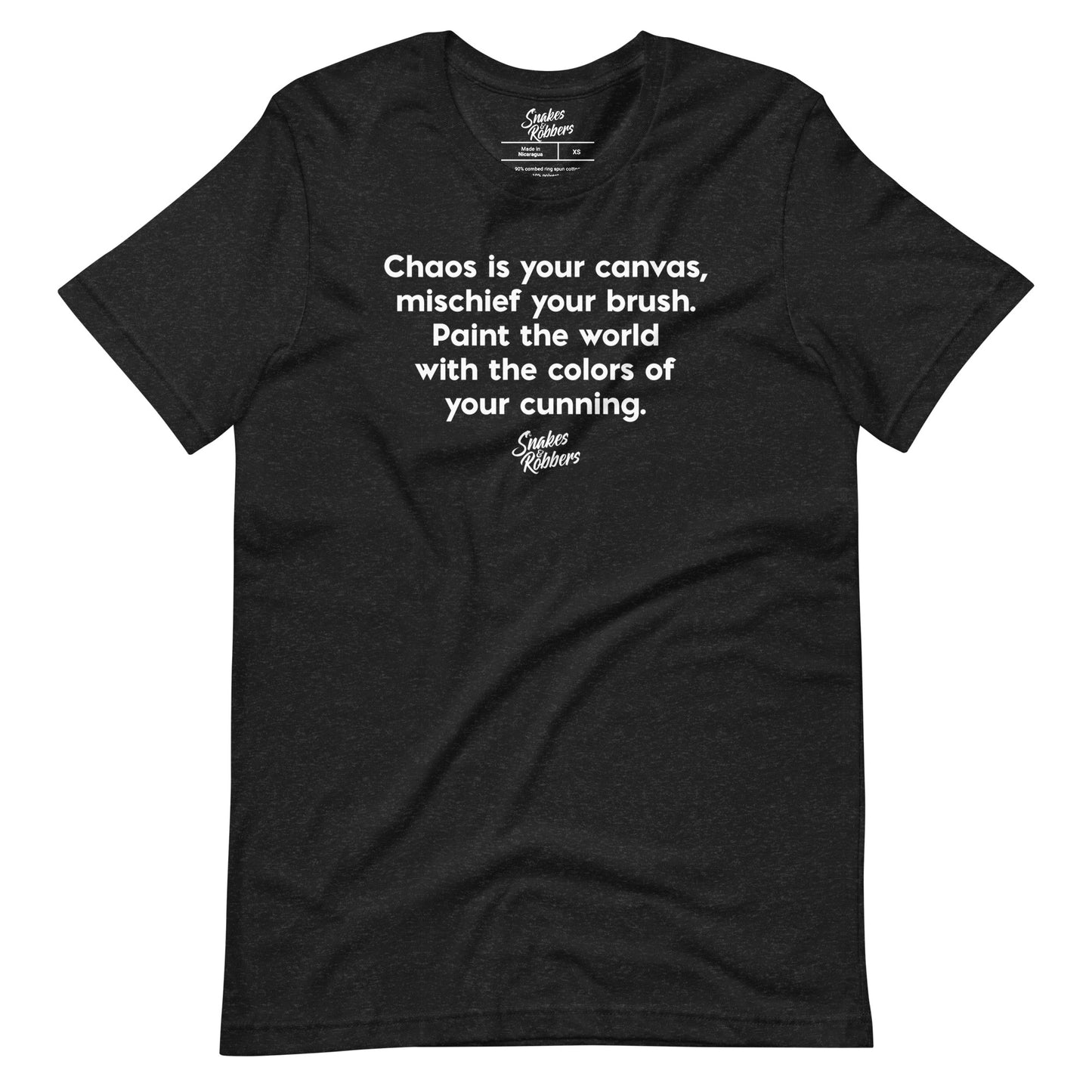 Chaos is your canvas Unisex Retail Fit T-Shirt