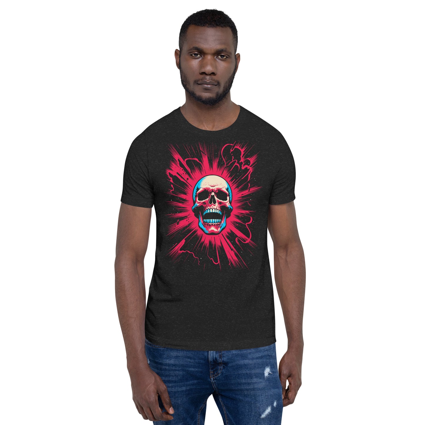 Cosmic Skull Unisex Retail Fit T-Shirt