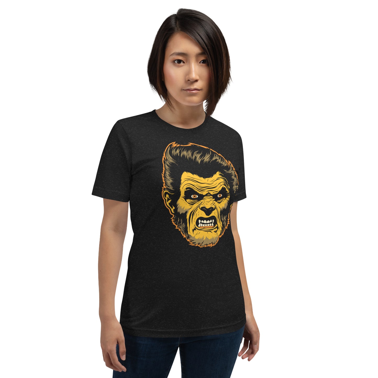 Original Colors Wolfman Unisex Retail Fit T-shirt