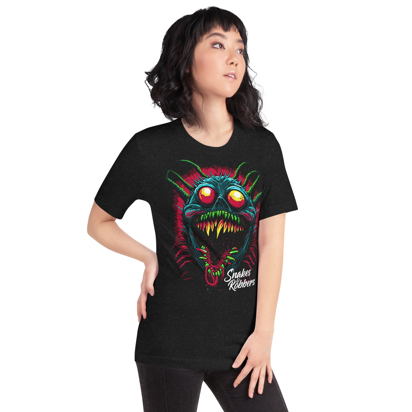 Psychedelic Monster Spider Unisex Retail Fit T-Shirt