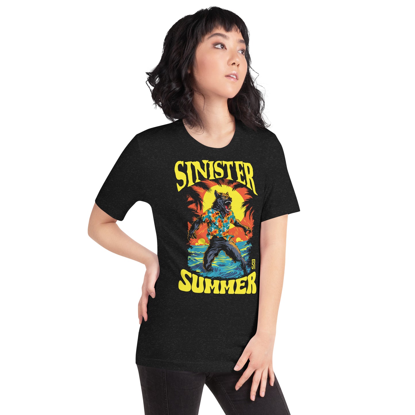 Sinister Summer Werewolf Unisex Retail Fit T-Shirt