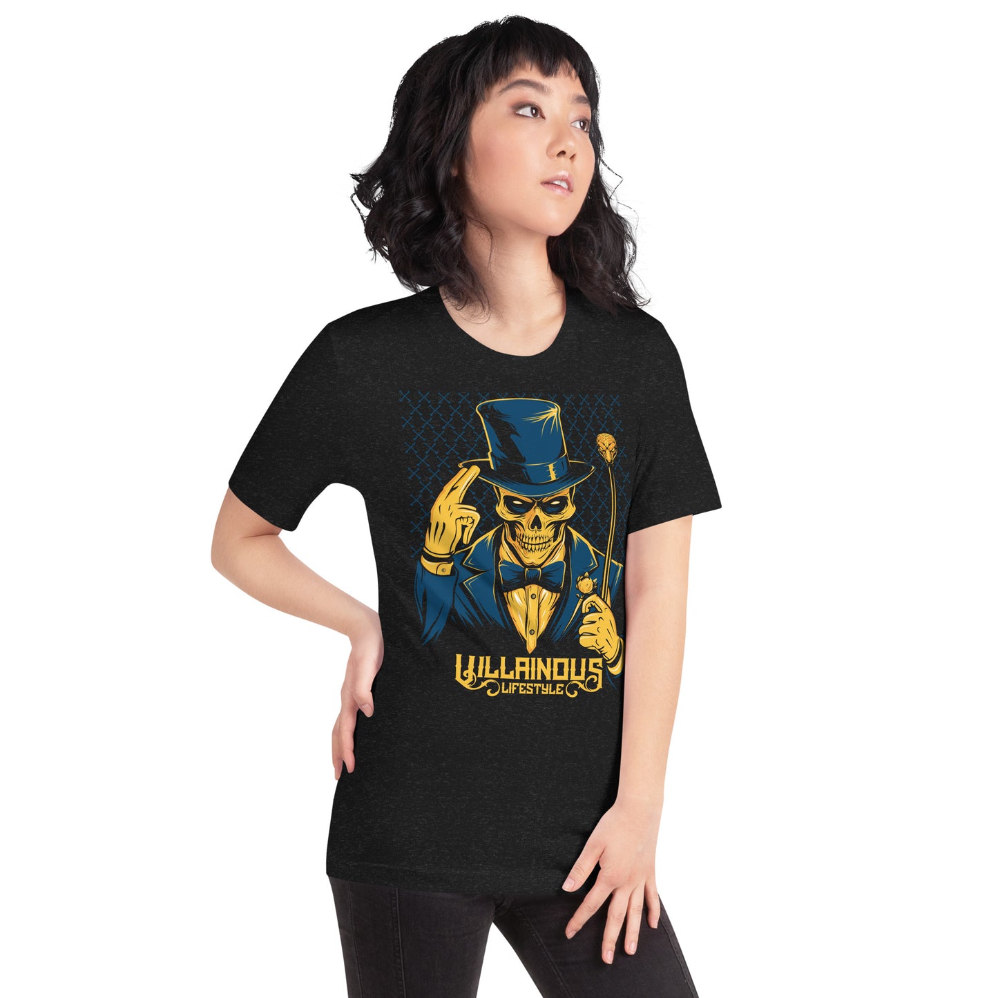 Villainous Lifestyle Skeleton Unisex Retail Fit T-Shirt