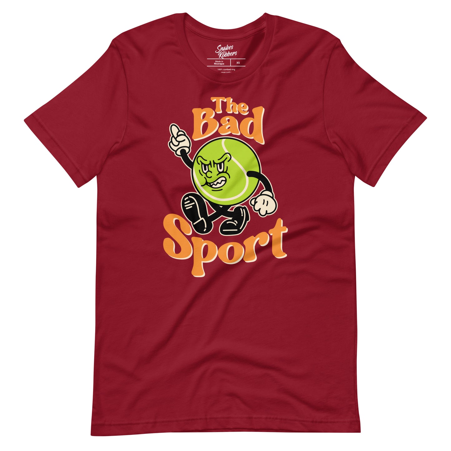 Tennis The Bad Sport Unisex Retail Fit T-Shirt