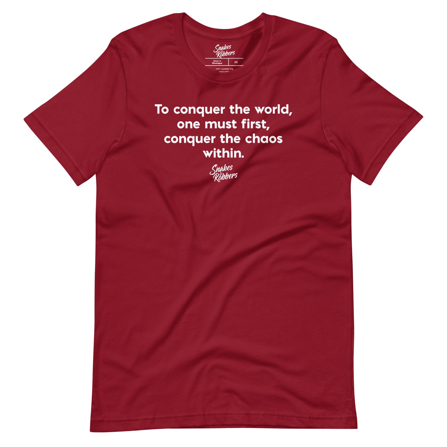 To conquer the world Unisex Retail Fit T-Shirt