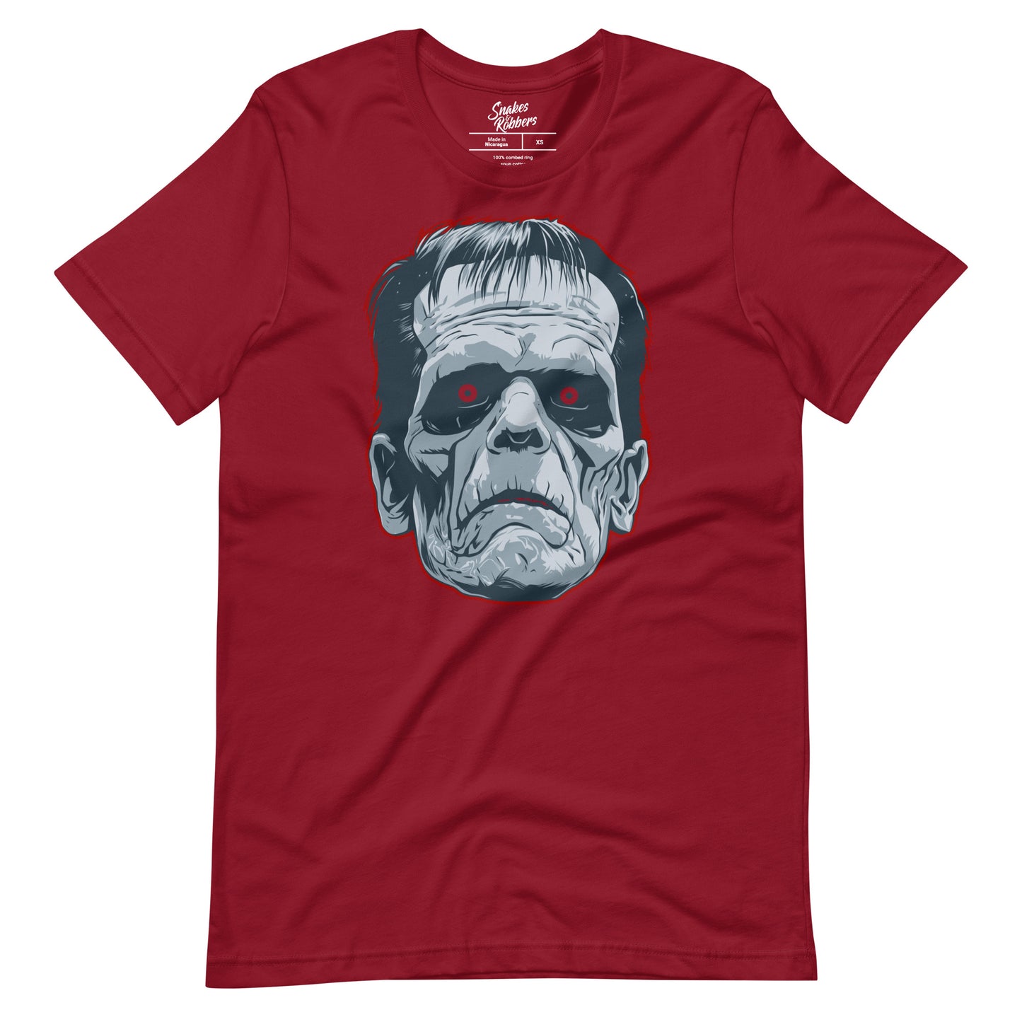 Cardinal Frankenstein's Monster Unisex Retail Fit T-shirt