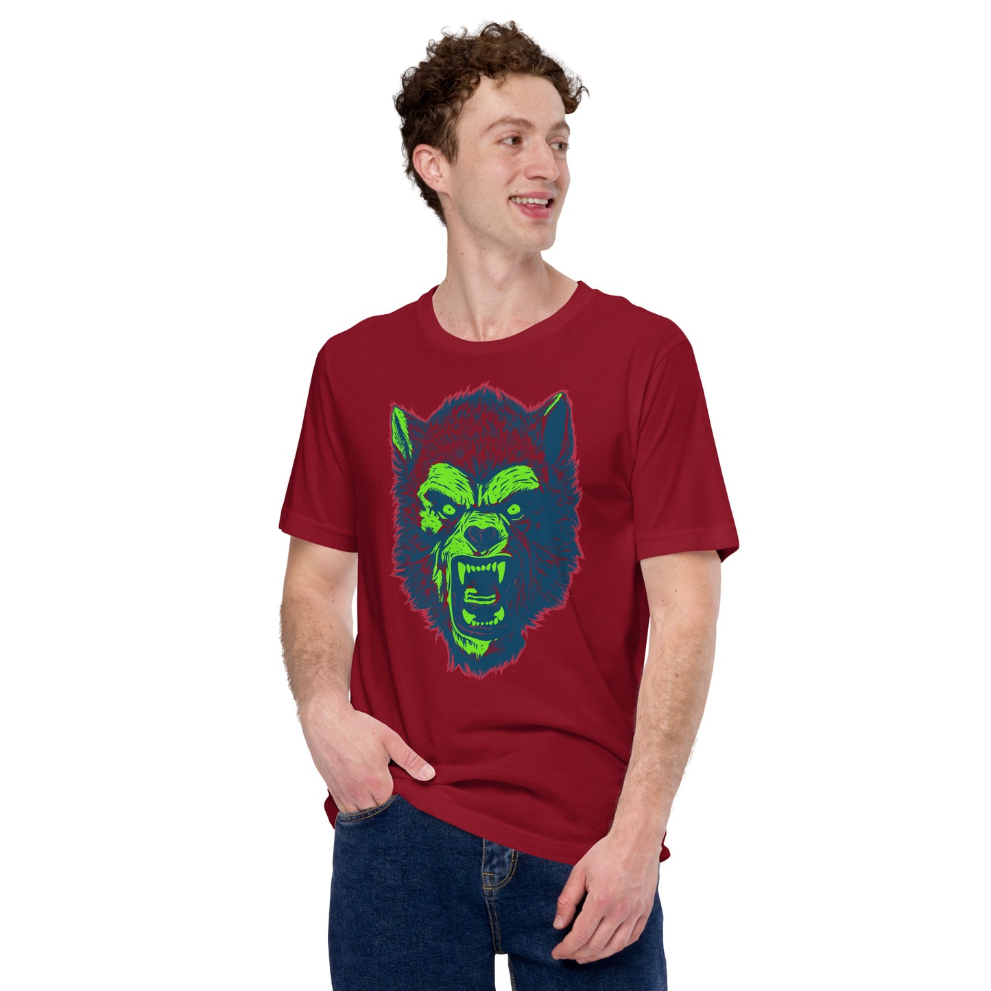 Cardinal Werewolf Unisex Retail Fit T-shirt