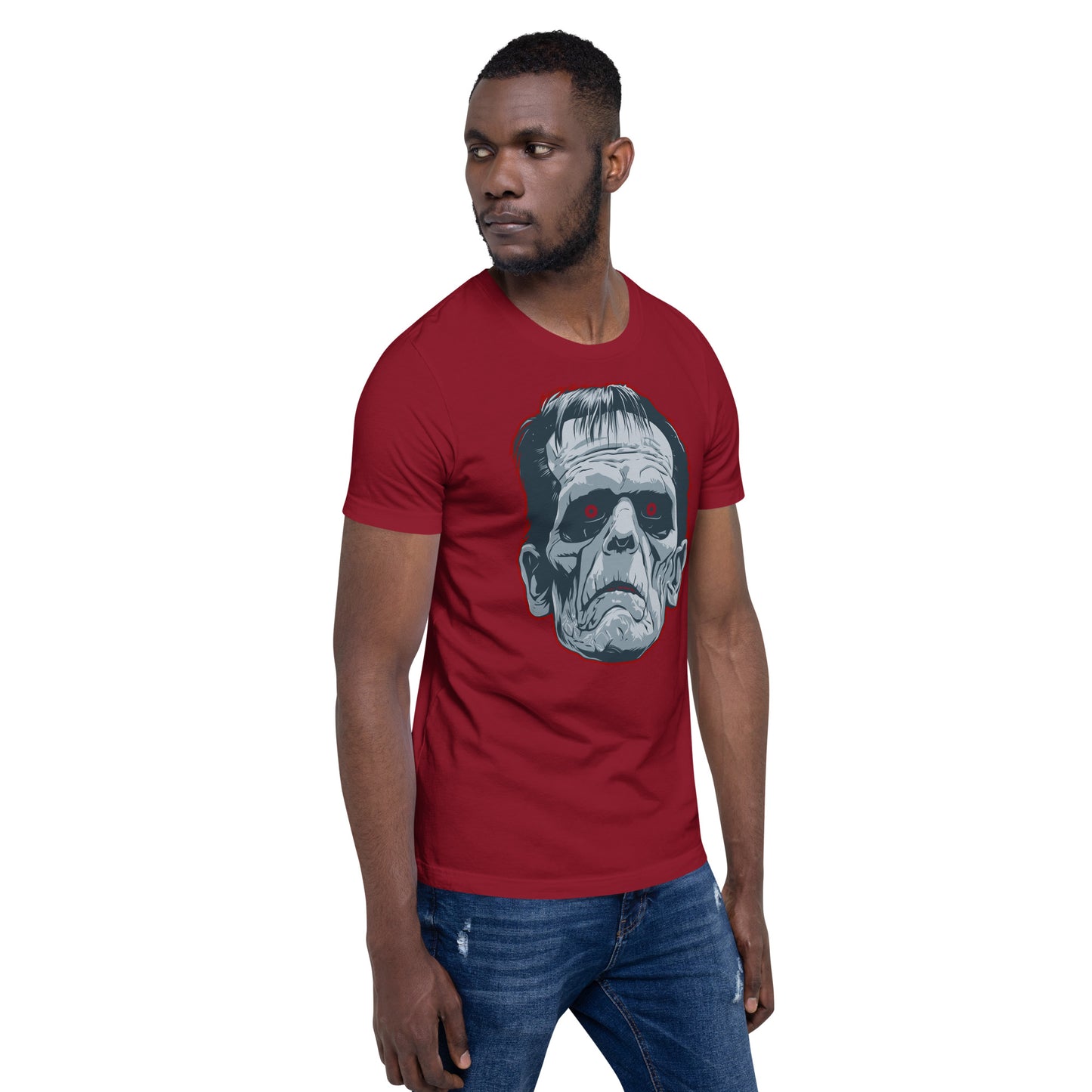 Cardinal Frankenstein's Monster Unisex Retail Fit T-shirt