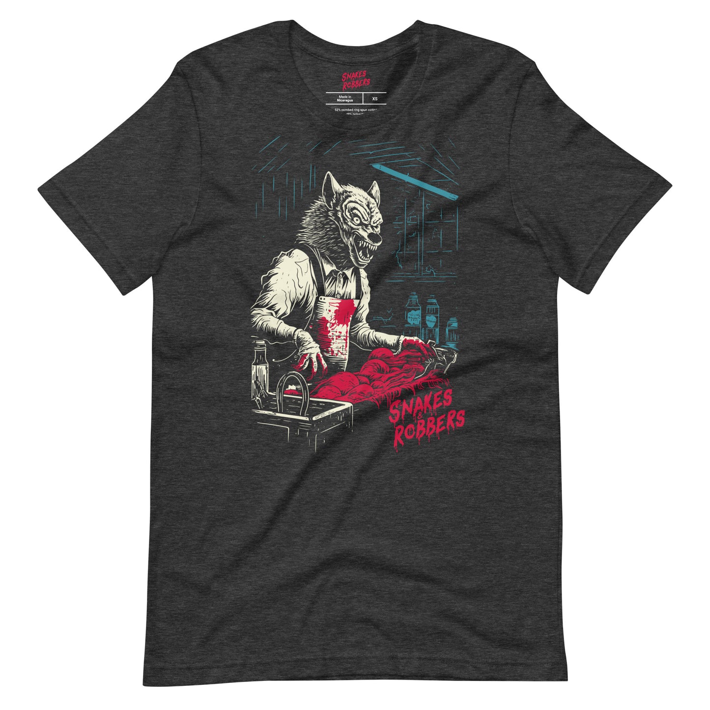 Butcher Shop Werewolf Unisex Retail Fit T-Shirt