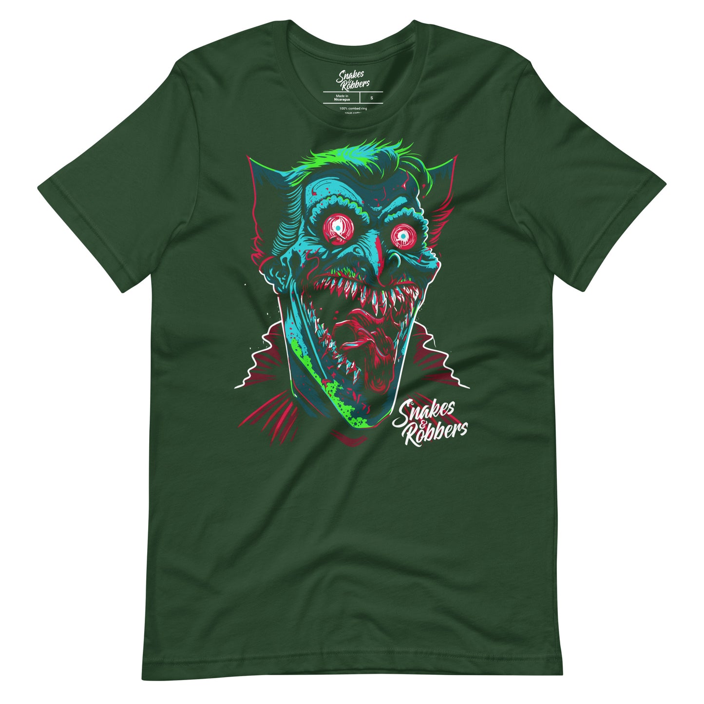 Psychedelic Dracula Unisex Retail Fit T-Shirt