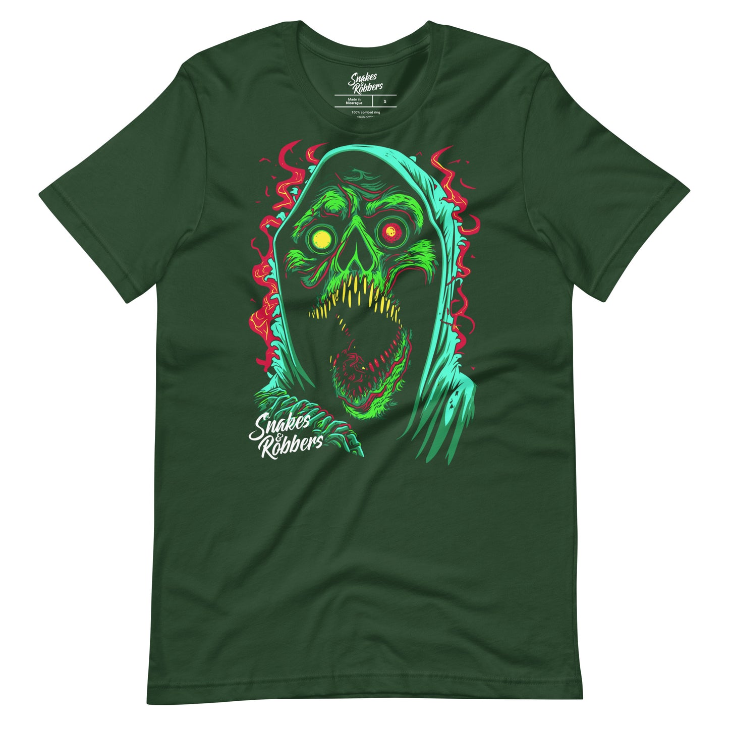 Psychedelic Grim Reaper Unisex Retail Fit T-Shirt