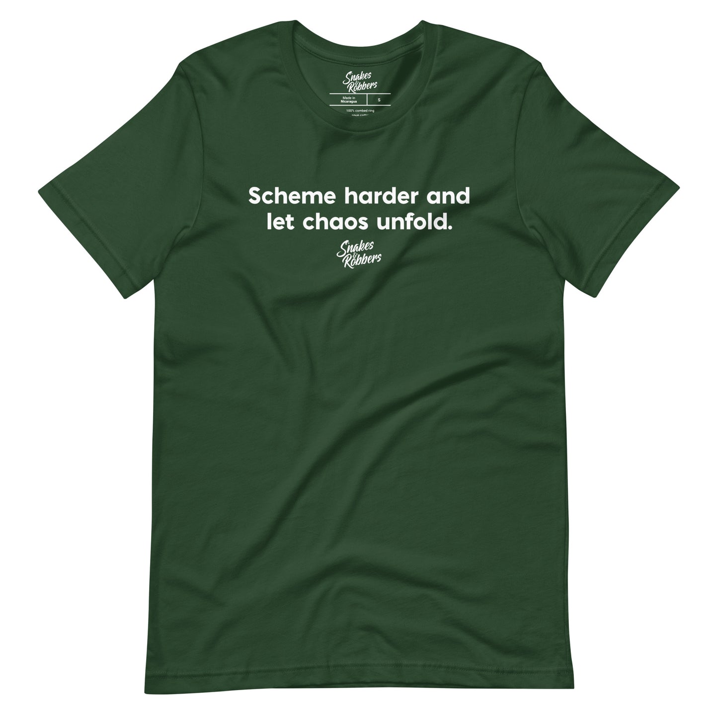 Scheme harder Unisex Retail Fit T-Shirt