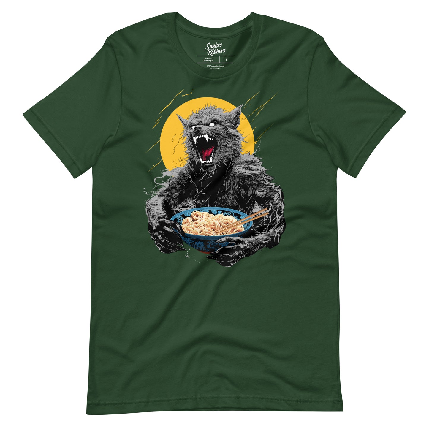 Ramen Wolf Unisex Retail Fit T-Shirt