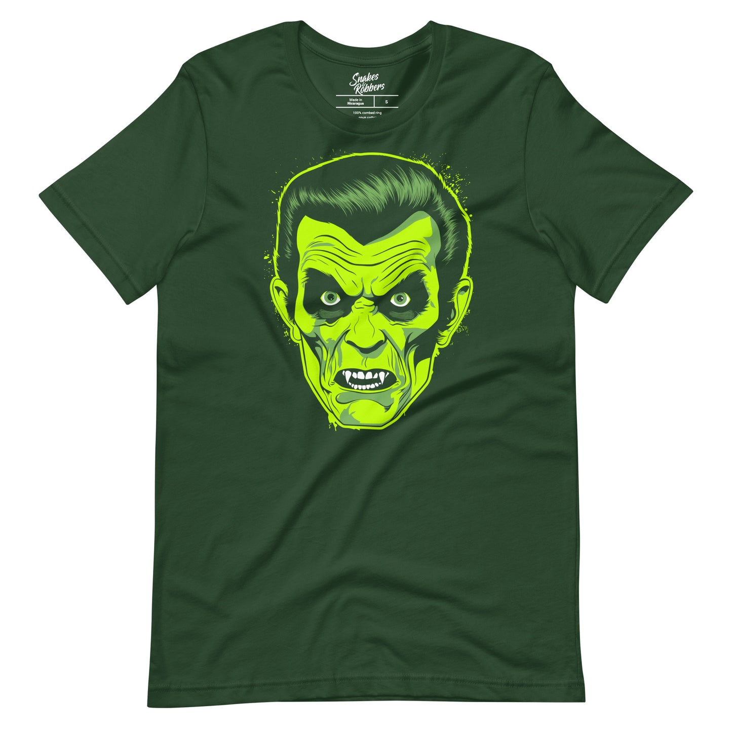 Forest Green Dracula Unisex Retail Fit T-shirt